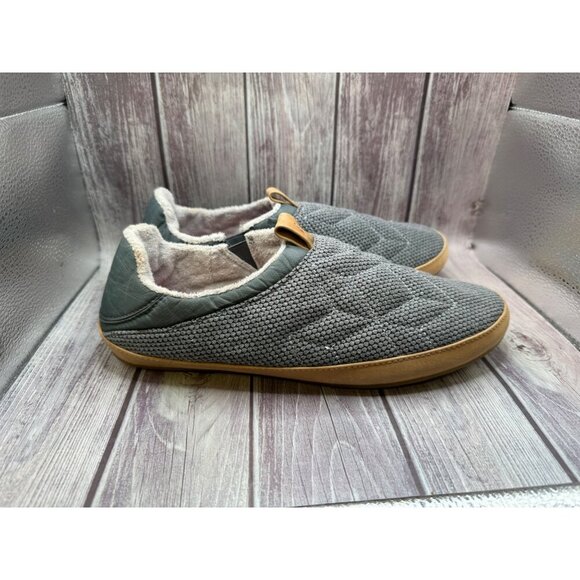 OluKai Lania Kilohana Slippers Womens 10 Gray Fabric Comfort Washable - Picture 1 of 12